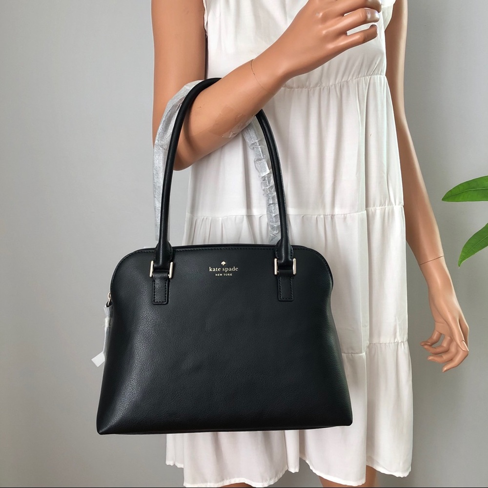 Kate Spade Greene Street leather shoulder bag black NWT